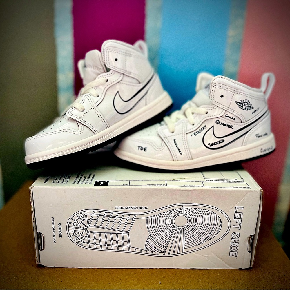 🔥Jordan 1 Mid Schematic Kids🔥